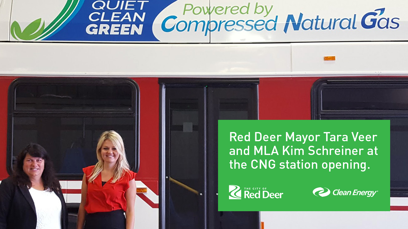 Clean Energy Helps City of Red Deer Buses Go Green, Keep Rolling