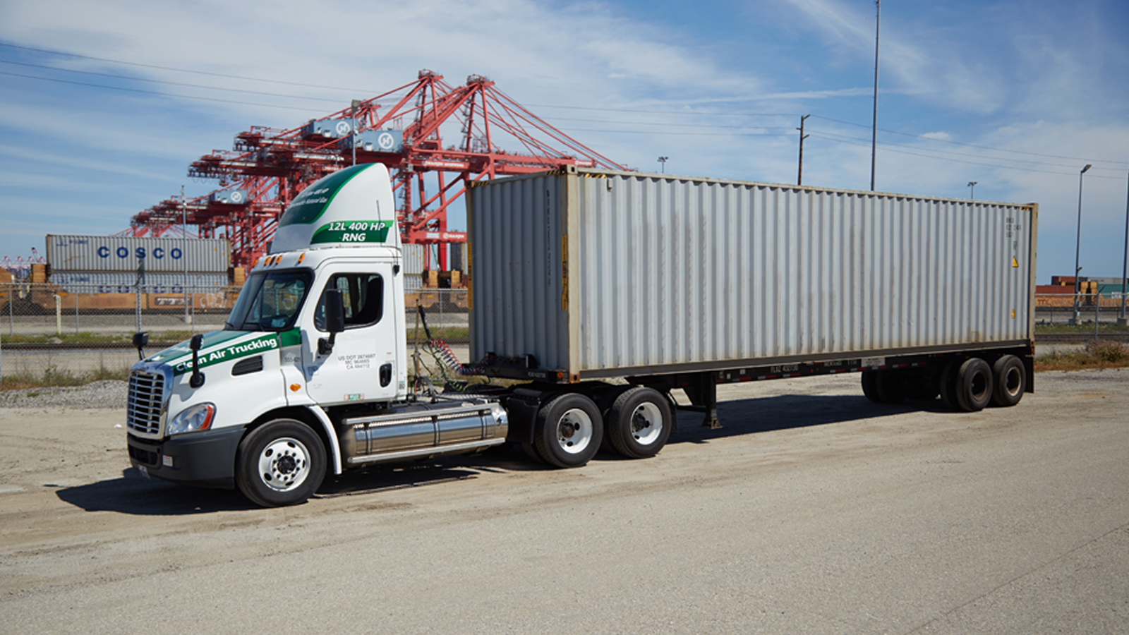 Near-Zero Emission Trucks Deployed in Busiest Port Complex