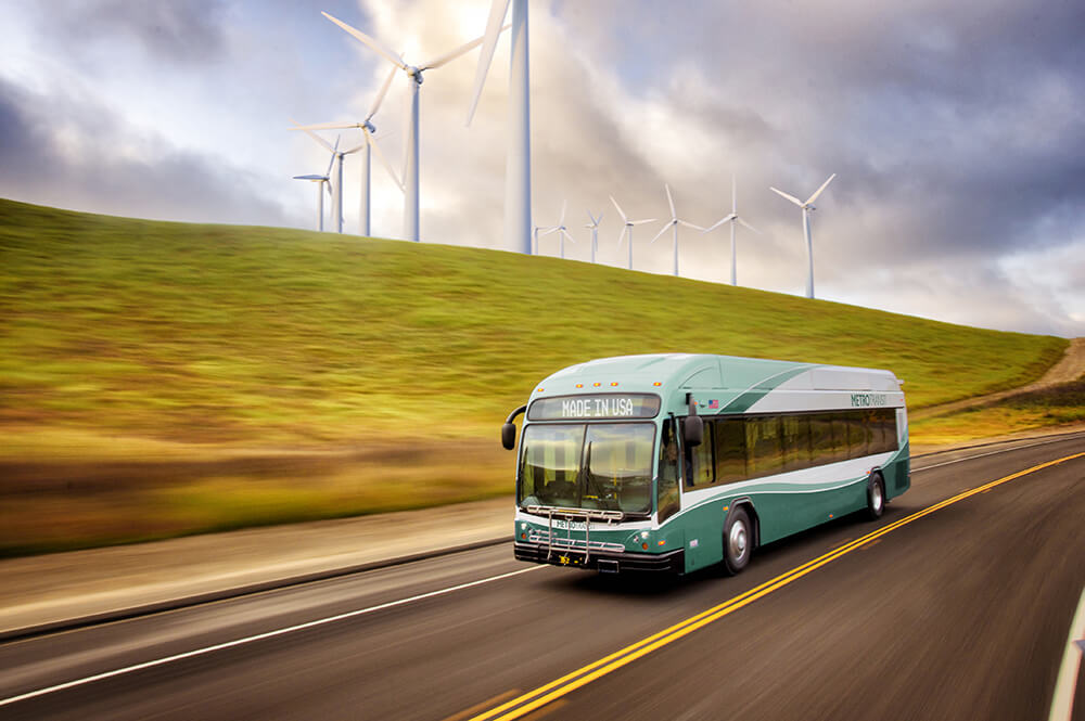 Clean Energy RNG Reduces Carbon Footprint for GILLIG Buses